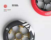 ISPO Golden Award DWS inline skate wheels