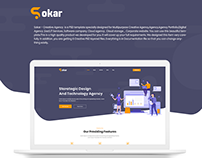 Sokar – Creative Agency PSD Template
