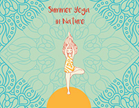 Summer Yoga Poster & Social media
