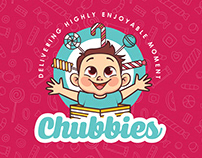 Chubbies candy shop Branding