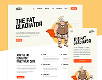 The Fat Gladiator - Web Design