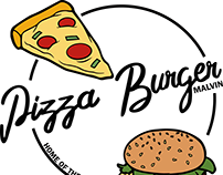 Logo Pizza Burger