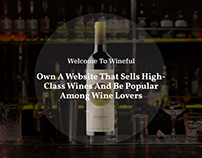 Wine Store Website Template