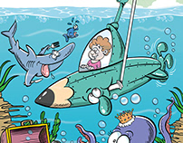 Illustrations for children's educational books