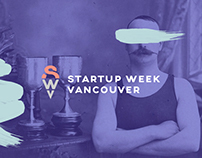 Startup Week Vancouver, Brand Identity & Web Experience