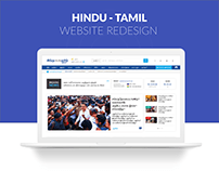 HINDU - Tamil Website Redesign