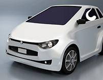 Electric Car JAD 3 - 3D Modeling