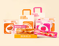 「多酪铺 」Spaghetti packaging design series意面包装设计