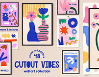 Cutout Vibes Vector Poster Creator