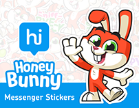Honey Bunny - Stickers for Hike Messenger