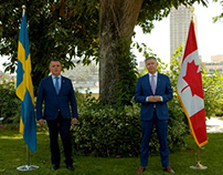 Swedish and Canadian Ambassadors