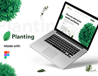 plant landing page