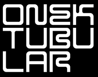Onek Tubular - Free Display Font