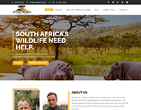 Wildlife WordPress website Design