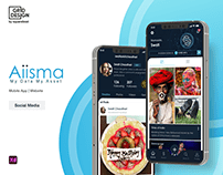 Aiisma - Social Media App - UI/UX Case Study