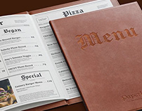 Paperboy Restaurant | Menu design