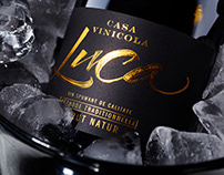 Brand and Label Design - Casa Vinicola Luca