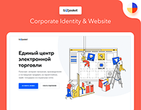 B2Basket Corporate Identity & Website
