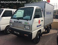 Xe tải Suzuki 5 tạ Hải Phòng thùng kín
