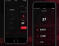 GymFit - Mobile App UI Kit Design