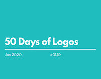 50 Days of Logos - 1-10