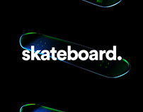 Iridescent Skateboard