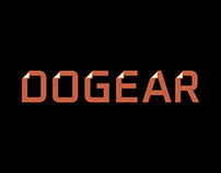 Dogear display font