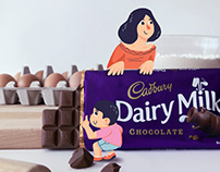 Cadbury Dairy Milk Social Campaign #1 | Illustration