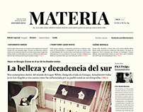 Newspaper | Periódico Materia