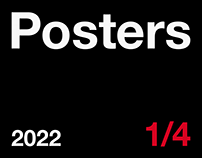 Posters from the first quarter of 2022 - 1/4