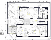 House electric and lighting planning