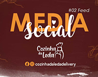 Mídias Sociais - Cozinha da Leda Delivery 02