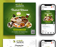 Cafe De Tukche Restaurant Social Media Post | Branding