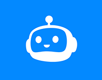 robot logo design Ai