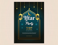 Iftar party invitation islamic Ramadan Kareem