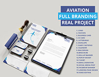 Aviation Full Branding Real Project