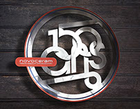 Novoceram '150-year anniversary' logo