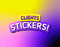 Clients Stickers!