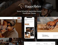 Horse School & Equestrian Center WordPress Theme