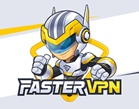 Mascot Design for FasterVPN
