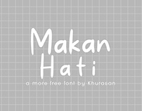 Makan Hati free font for commercial use