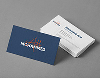 Business Card Design Model & Mockup