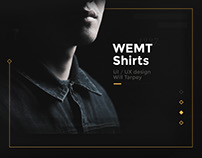 WEMT Shirts - Web design