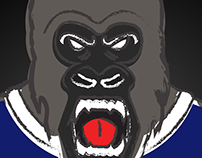 GG Gorilla - Gaming Channel Logo