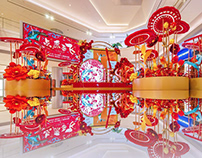 ChongQing IFS CNY 2020 mall decor