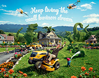 Progressive "Living The Dream" Campaign - Landscaper