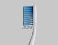 SENSODYNE toothbrush