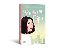 Cover design of "Férias em Taipei"