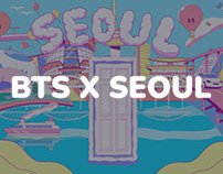 [BTS X SEOUL] SEE YOU IN SEOUL ILLUSTRATION