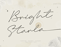 Bright Starla - Natural Handwritten Script